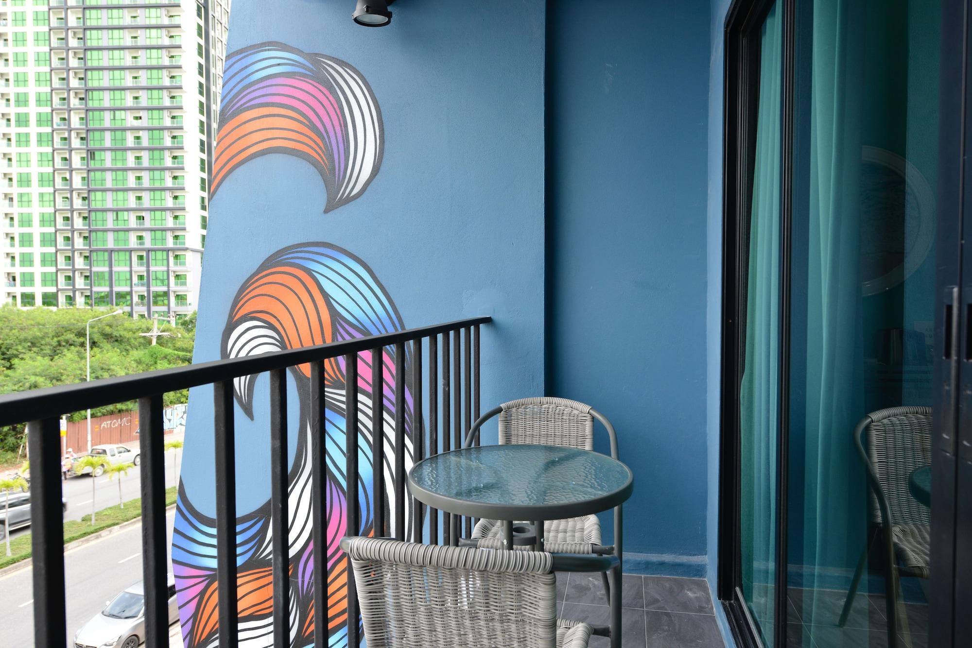 T2 Jomtien Pattaya Hotel Eksteriør billede