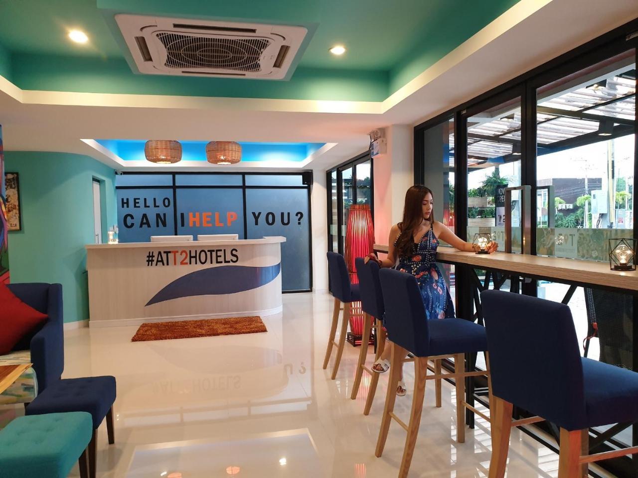 T2 Jomtien Pattaya Hotel Eksteriør billede