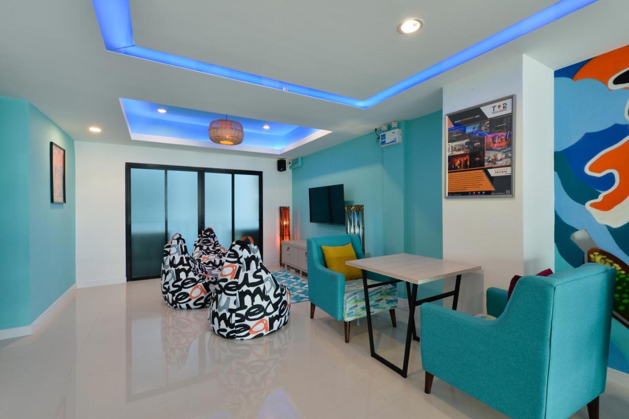 T2 Jomtien Pattaya Hotel Eksteriør billede