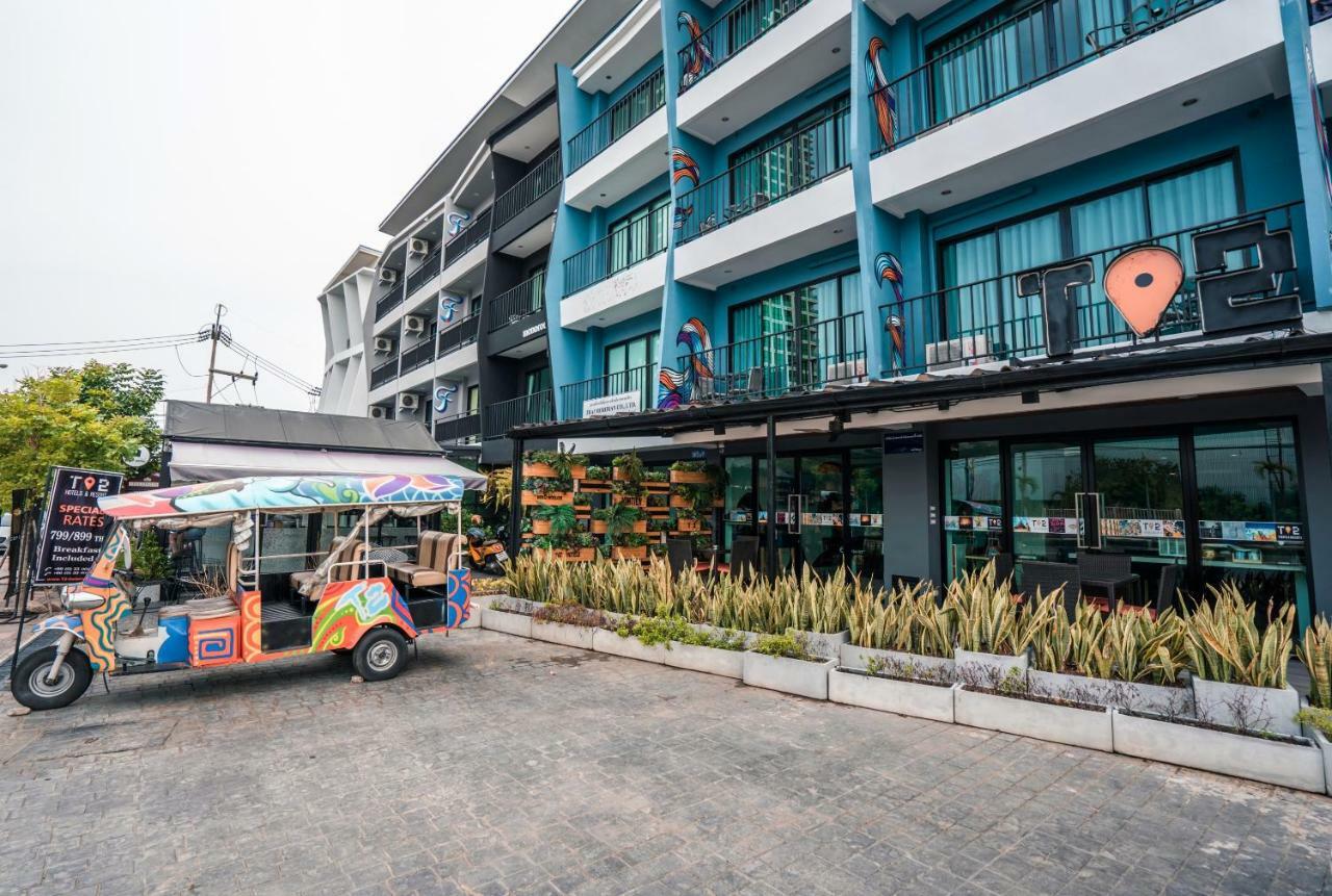 T2 Jomtien Pattaya Hotel Eksteriør billede